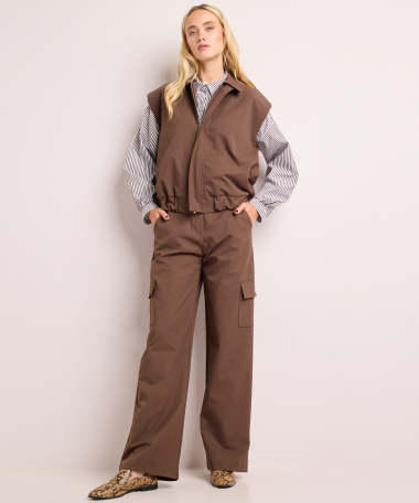 gilet met rits