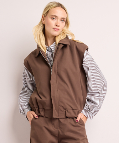 gilet met rits