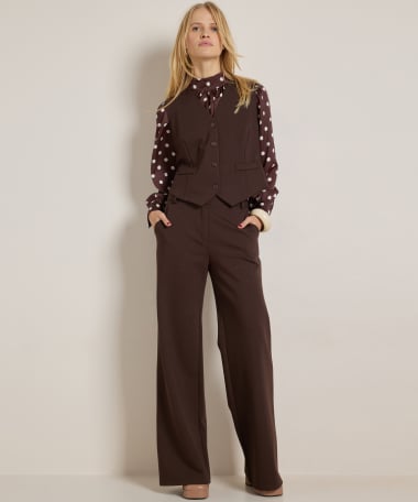 uni gilet met glitters