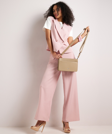 gilet met dubbele knopen