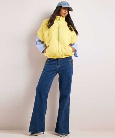 gilet gestept dessin