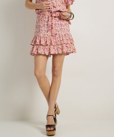 viscose skort