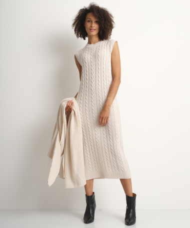 Set: jurk met vest