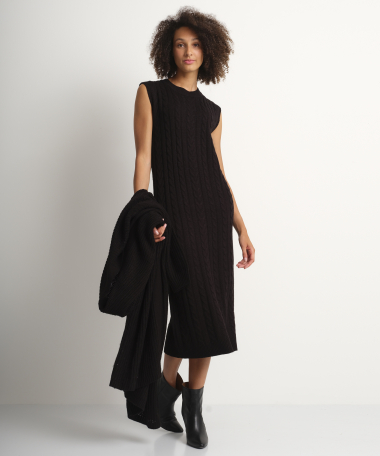 Set: jurk met vest