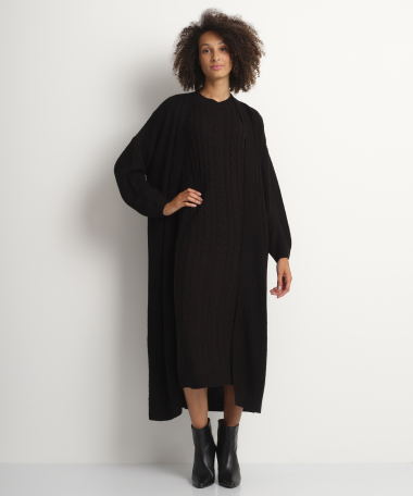 Set: jurk met vest