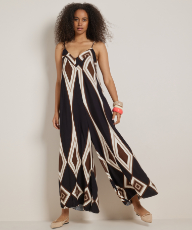 jumpsuit met print