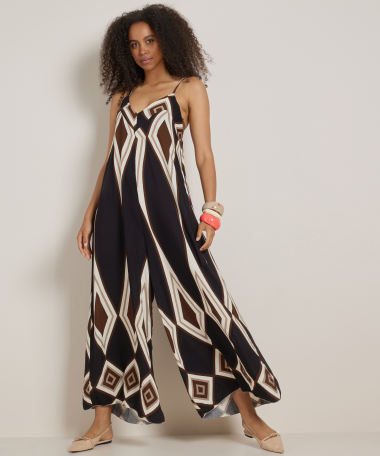 jumpsuit met print