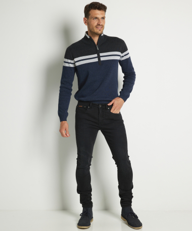 slim fit stretch denim jeans