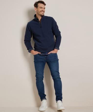 basic slim fit stretch jeans