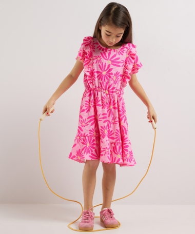 ruche jurkje crinkle