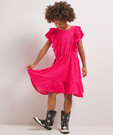 ruche jurkje crinkle