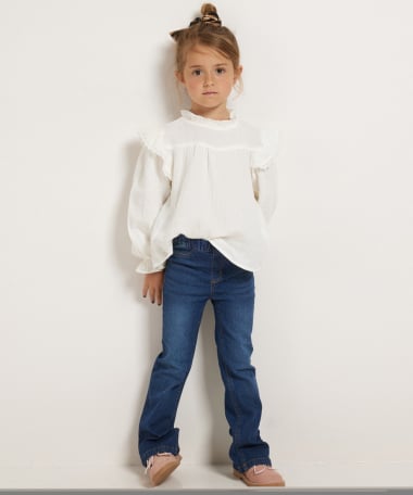 flared fit stretch jegging