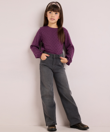 wide fit stretch jeans - luna