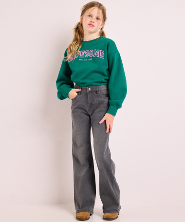 flared fit stretch jeans - nina