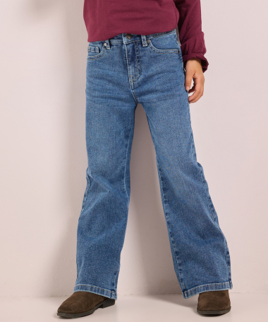flared fit stretch jeans - nina