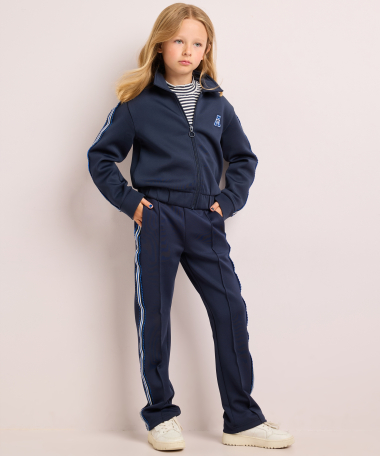 wide fit broek met tape