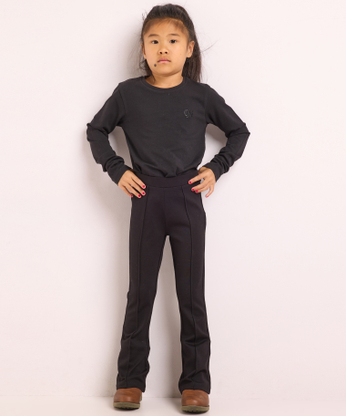 broek met elastische tailleboord