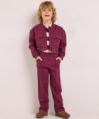 straight fit broek naad
