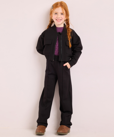 straight fit broek naad