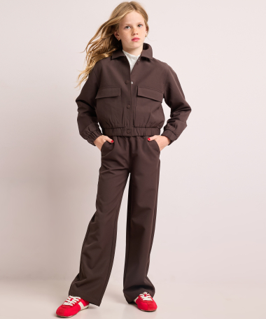 straight fit broek uni