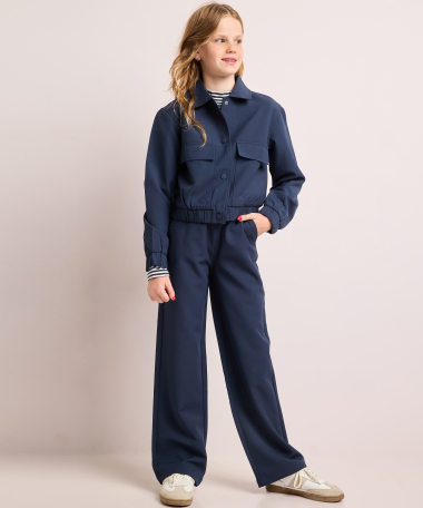straight fit broek uni