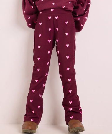 broek met elastische tailleboord