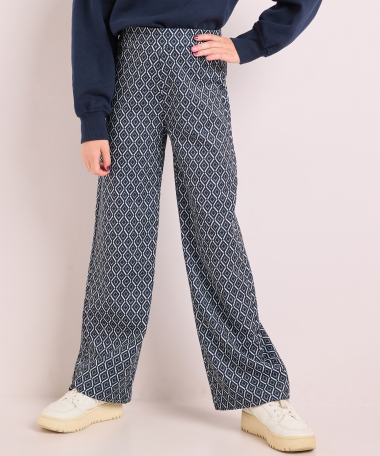 broek met elastische tailleboord