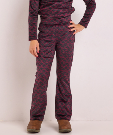broek met elastische tailleboord