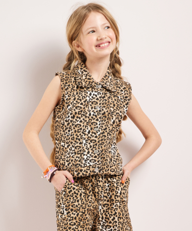 gilet panterprint