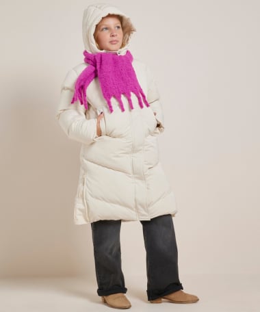 puffer jas lang