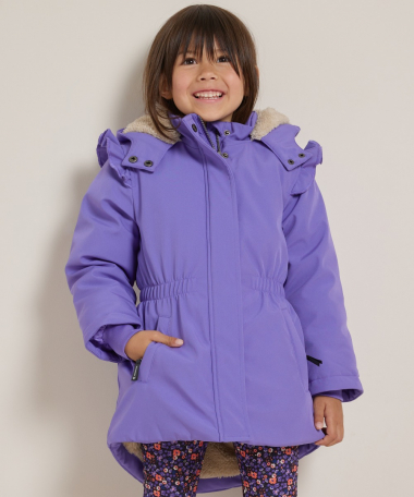 parka jas met teddy voering