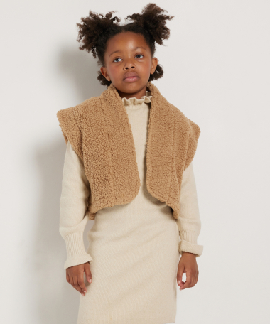 teddy gilet