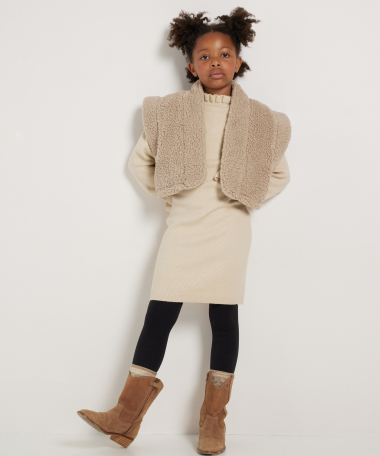 teddy gilet