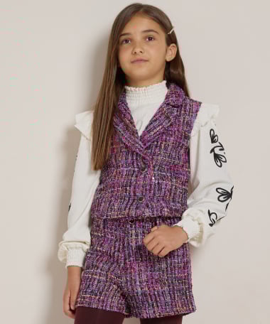 gilet met knopen