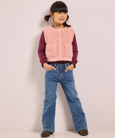 teddy gilet