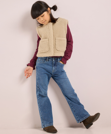 teddy gilet