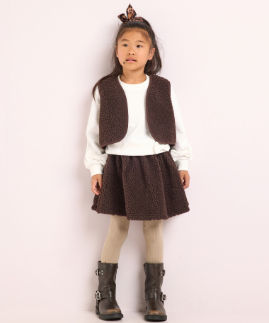 teddy gilet