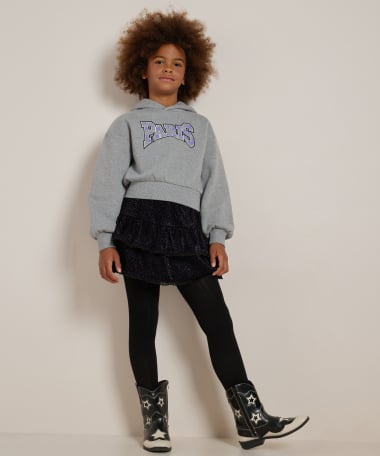 jacquard rok met glitters