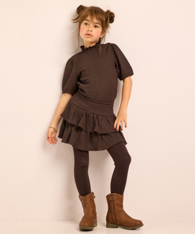 crinkle rok met ruches