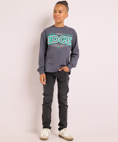 skinny fit jogg jeans - zwart