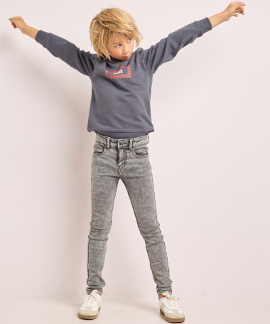 super skinny fit jogg jeans - grijs