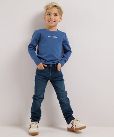 slim fit jogg jeans - donker