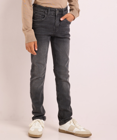skinny fit stretch jeans - zwart