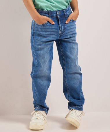 regular fit jogg jeans - mid