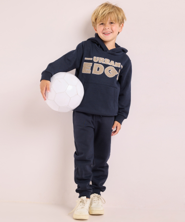jogging broek met elastische tailleboord