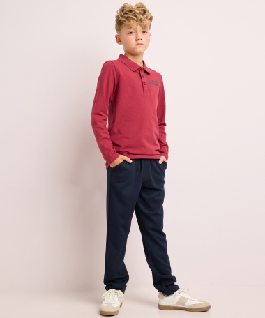 broek met elastische tailleboord