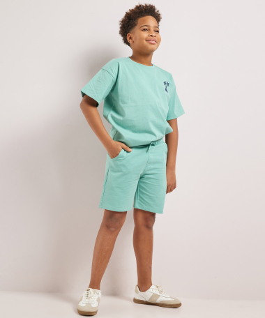 uni regular fit bermuda