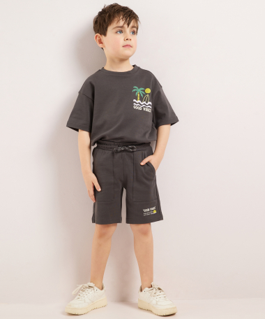 korte broek met print