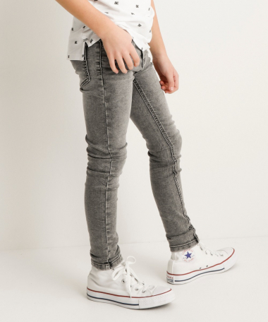 Super skinny fit jogg jeans (grijs)