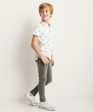 Super skinny fit jogg jeans (grijs)